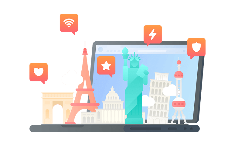 在圣赫勒拿连接到中国的软件 - 翻回VPN